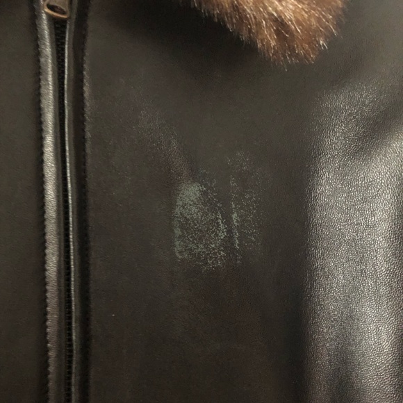 Wilsons Leather Reversible Jacket with Faux Fur XL - Picture 5 of 5